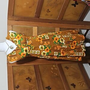 Vintage 60’s Hukilau Fashions Hawaiian Dress